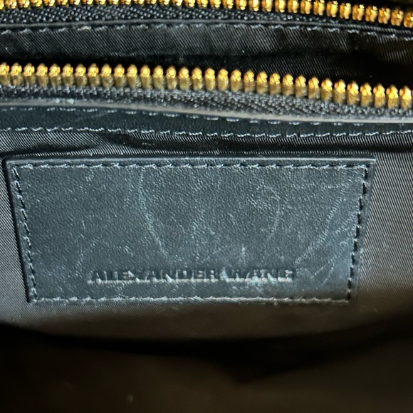 Alexander Wang Leather Satchel Tote Bag Black everyday bag - Picture 6 of 12